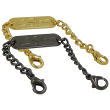 Plato de metal personalizado con cadena